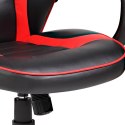 Gamingowy dziecięcy fotel Red Fighter C6, czarno-czerwona, + zestaw 3 w 1 CM310 PROMO