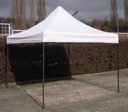 Ogrodowy namiot party DELUXE nożycowy - 3 x 3 m biały.