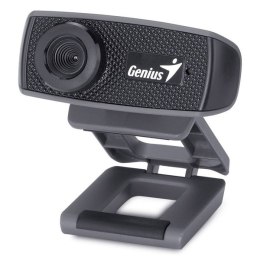 Genius HD Webkamera FaceCam 1000X v2, 1280x720, USB 2.0, czarna, Windows 7 a vyšší, Rozdzielczość HD