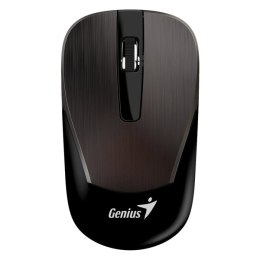 Genius Mysz Eco-8015, 1600DPI, 2.4 [GHz], optyczna, 3kl., bezprzewodowa USB, czarna, wbudowany akumulator