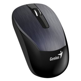 Genius Mysz Eco-8015, 1600DPI, 2.4 [GHz], optyczna, 3kl., bezprzewodowa USB, czarna, wbudowany akumulator