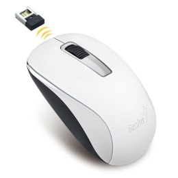 Genius Mysz NX-7005, 1200DPI, 2.4 [GHz], optyczna, 3kl., bezprzewodowa USB, biała, AA