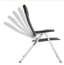 Aluminiowe krzesło ogrodowe - bardzo mocna wyściółka