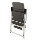 Aluminiowe krzesło ogrodowe - bardzo mocna wyściółka