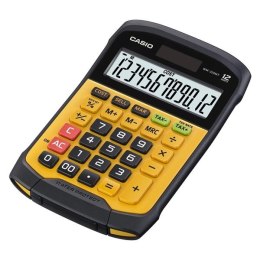 Casio Kalkulator WM 320 MT, czarno-zółte, stołowy, wodoodporny