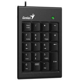 Genius NumPad 100, klawiatura numeryczna numeryczna, przewodowa (USB), czarna, nie