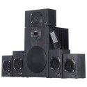 Genius głośniki SW-HF 5.1 4500 v2, 5.1, 125W, czarne, zdalne sterowanie, kino domowe, 3,5 mm jack, 40Hz~20kHz