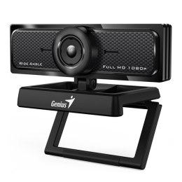 Genius kamera web Full HD F100 V2, 1920x1080, USB 2.0, czarna, Windows 7 a vyšší, Rozdzielczość FULL HD