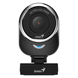 Genius kamera web Full HD QCam 6000, 1920x1080, USB 2.0, czarna, Windows 7 a vyšší, FULL HD, 30 FPS