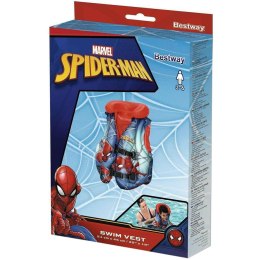 Kamizelka dla dzieci Bestway Spider-Man czerwona 3-6 lat