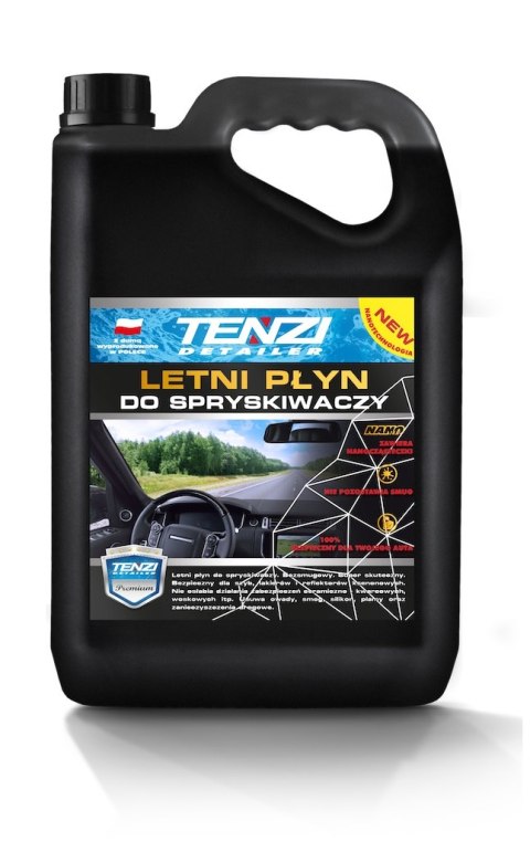 PŁYN DO SPRYSKIWACZY LETNI 5L - NANOTECHNOLOGY