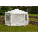 Pawilon namiot ogrodowy sześciokątny 2x2x3m biały