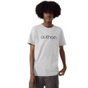Koszulka męska Outhorn ciepły jasny szary melanż HOL22 TSM601 26M