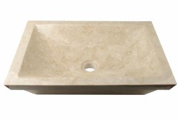 Umywalka nablatowa z naturalnego kamienia Bergamo