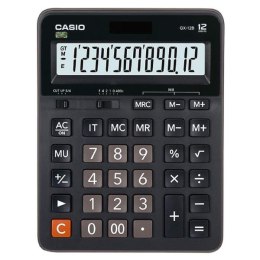 Casio Kalkulator GX 12B, czarna, biurkowy, 12 miejsc