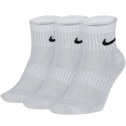 Skarpety Nike Everyday Lightweight Ankle 3 pary białe SX7677 100