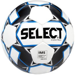 Piłka nożna Select Contra IMS 2019 biało-niebiesko-czarna 15507