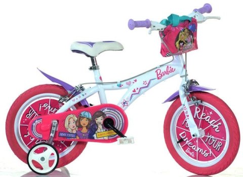 Rower dla dzieci Barbie 16 "- różowy