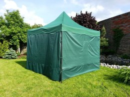Namiot ogrodowy DELUXE nożycowy + ściany boczne - 3 x 3 m