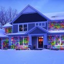 Świąteczna kurtyna świetlna - 3x3m, 300 LED, kolorowa