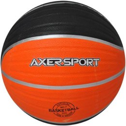 Piłka do koszykówki Axer pomarańczowo-czarna A21545