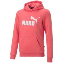 Bluza dla dzieci Puma ESS Logo Hoodie FL różowa 587031 58