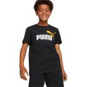 Koszulka dla dzieci Puma ESS+ Col Logo Tee czarna 586985 54