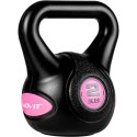 MOVIT Hantle Kettlebell - 2 kg, czarny / różowy