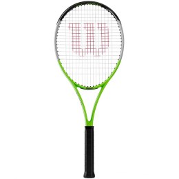 Rakieta do tenisa ziemnego Wilson Blade Feel RXT 105 RKT 3 4 3/8" zielono-czarno-srebrna WR086910U3