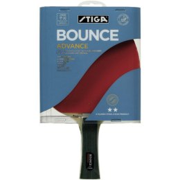 Rakietka do tenisa stołowego Stiga Bounce Advance czerwono-czarna 168801
