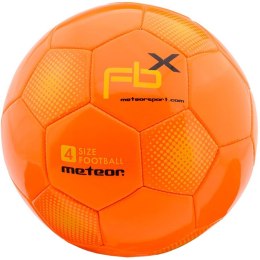 Piłka nożna Meteor FBX 4 pomarańczowa 37006