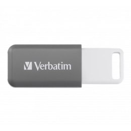 Verbatim USB flash disk, 2.0, 128GB, DataBar, szary, 49456, do archiwizacji danych