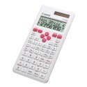Canon Kalkulator F-715SG, biała, szkolny, 12 cyfr, obudowa z różowym wykończeniem