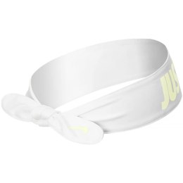 Opaska na głowę Nike Dri-Fit Tie biało-żółta N1003463132OS