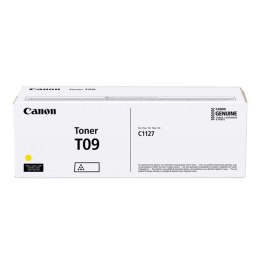 Canon oryginalny toner T09, yellow, 5900s, 3017C006, Canon i-SENSYS X C1127i, i-SENSYS X C1127P Series, O
