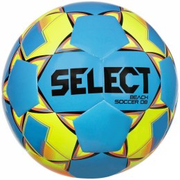 Piłka nożna Select Beach Soccer DB 2022 niebiesko-pomarańczowo-żółta 17290