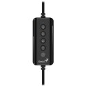 Genius Soundbar 200BT, 2.0, 4W, czarny, regulacja głośności, podświetlane, 3,5 mm jack/ bluetooth, 120Hz-20kHz