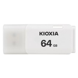 Kioxia USB flash disk, USB 2.0, 64GB, Hayabusa U202, Hayabusa U202, biały, LU202W064GG4