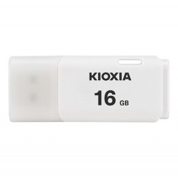 Kioxia USB flash disk, USB 3.0, 16GB, Hayabusa U301, Hayabusa U301, biały, LU301W016GG4