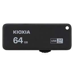 Kioxia USB flash disk, USB 3.0, 64GB, Yamabiko U365, Yamabiko U365, czarny, LU365K064GG4