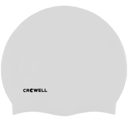 Czepek pływacki silikonowy Crowell Mono Breeze kol.10 biały