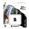 Kingston karta Canvas Select Plus, 32GB, micro SDHC, SDCS2/32GBSP, UHS-I U1 (Class 10), A1