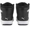 Buty dla dzieci Puma Rebound Joy Fur Jr czarne 375477 01
