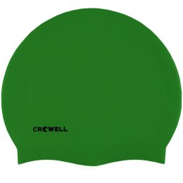 Czepek pływacki silikonowy Crowell Mono Breeze kol.7 zielony
