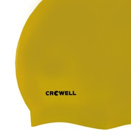 Czepek pływacki silikonowy Crowell Mono Breeze kol.8 żółty