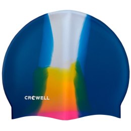 Czepek pływacki silikonowy Crowell Multi Flame kolorowy kol.14