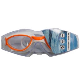 Okulary pływackie Crowell GS22 VITO biało-pomarańczowe 02