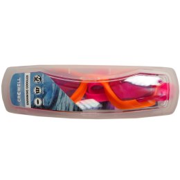 Okulary pływackie Crowell GS3 Reef różowo-pomarańczowe 05