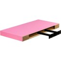 Półka ścienna Stilista Volato, 60 cm, różowa