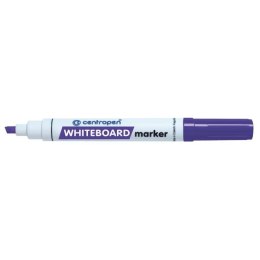 Centropen, whiteboard marker 8569, fioletowy, 10szt, 1-4,5mm, na bazie alkoholu, cena za 1 szt